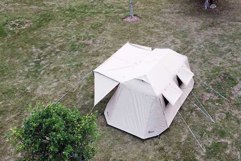 キャンプ用品 大型ファミリー快適キャンプテント