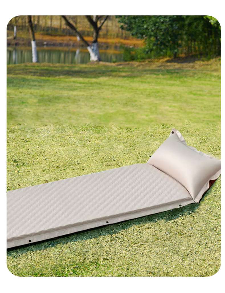 キャンプ用品  通気性抜群 軽量コンパクトキャンプマット