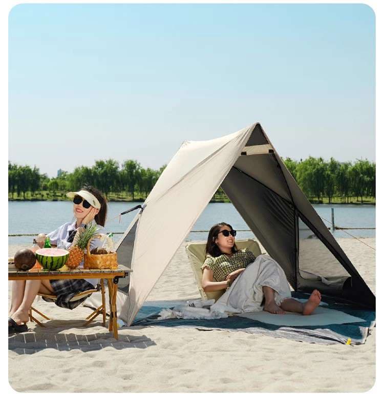 キャンプ用品  三角形デザイン 多機能アウトドアテント