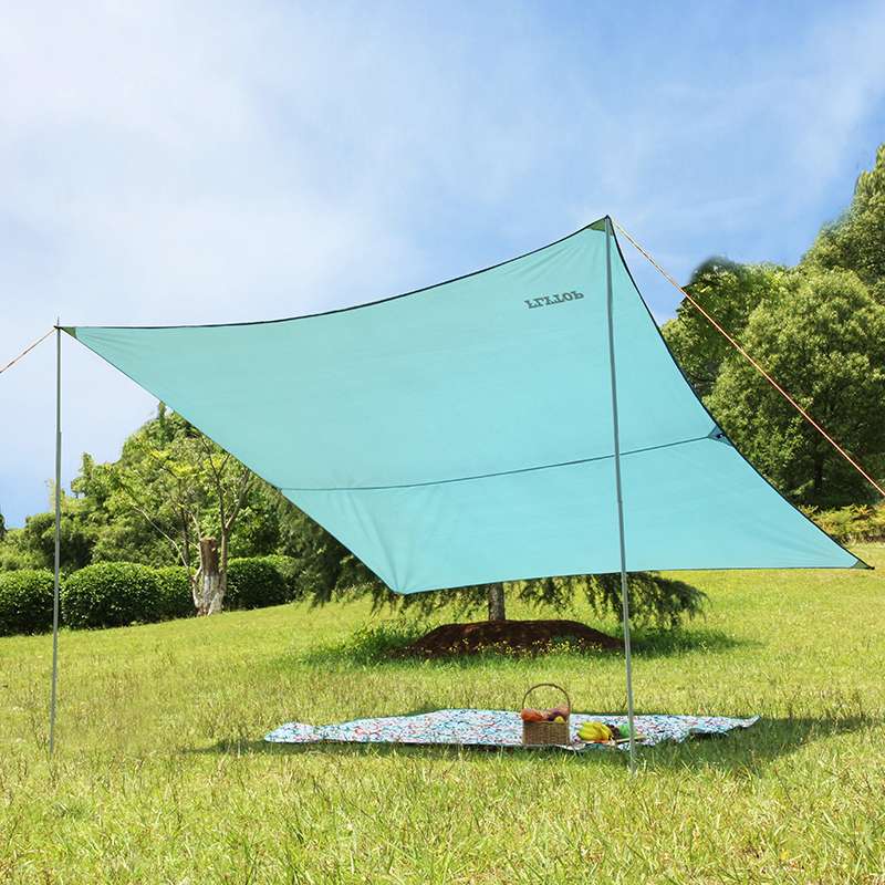 キャンプ用品 アウトドア日よけ軽量タープ