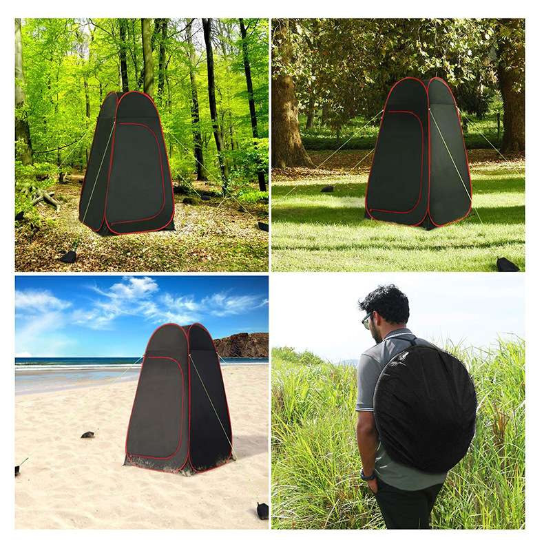 キャンプ用品  ポップアップ式プライバシー保護テント
