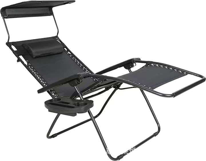 キャンプ用品 リラックス日よけアウトドアチェア
