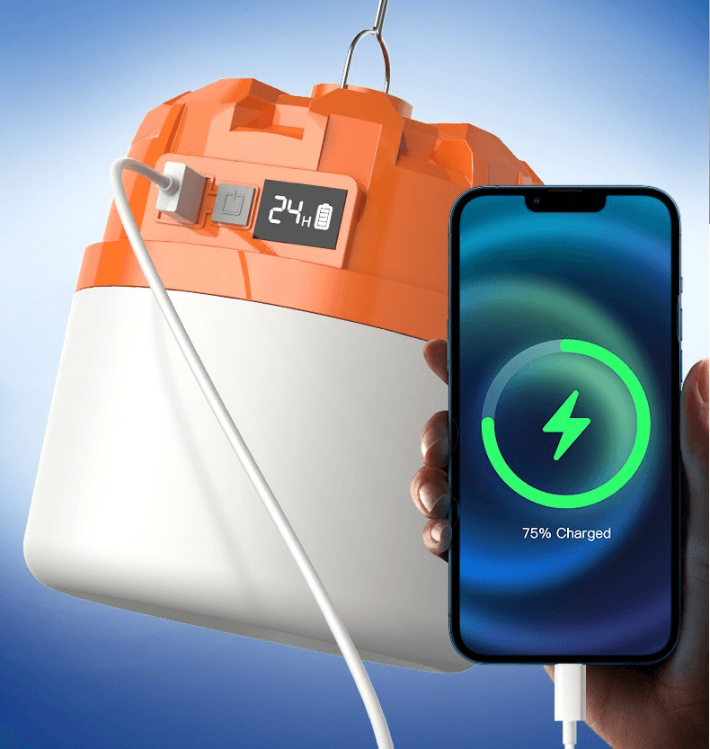 キャンプ用品 多機能充電式防水キャンプランタン