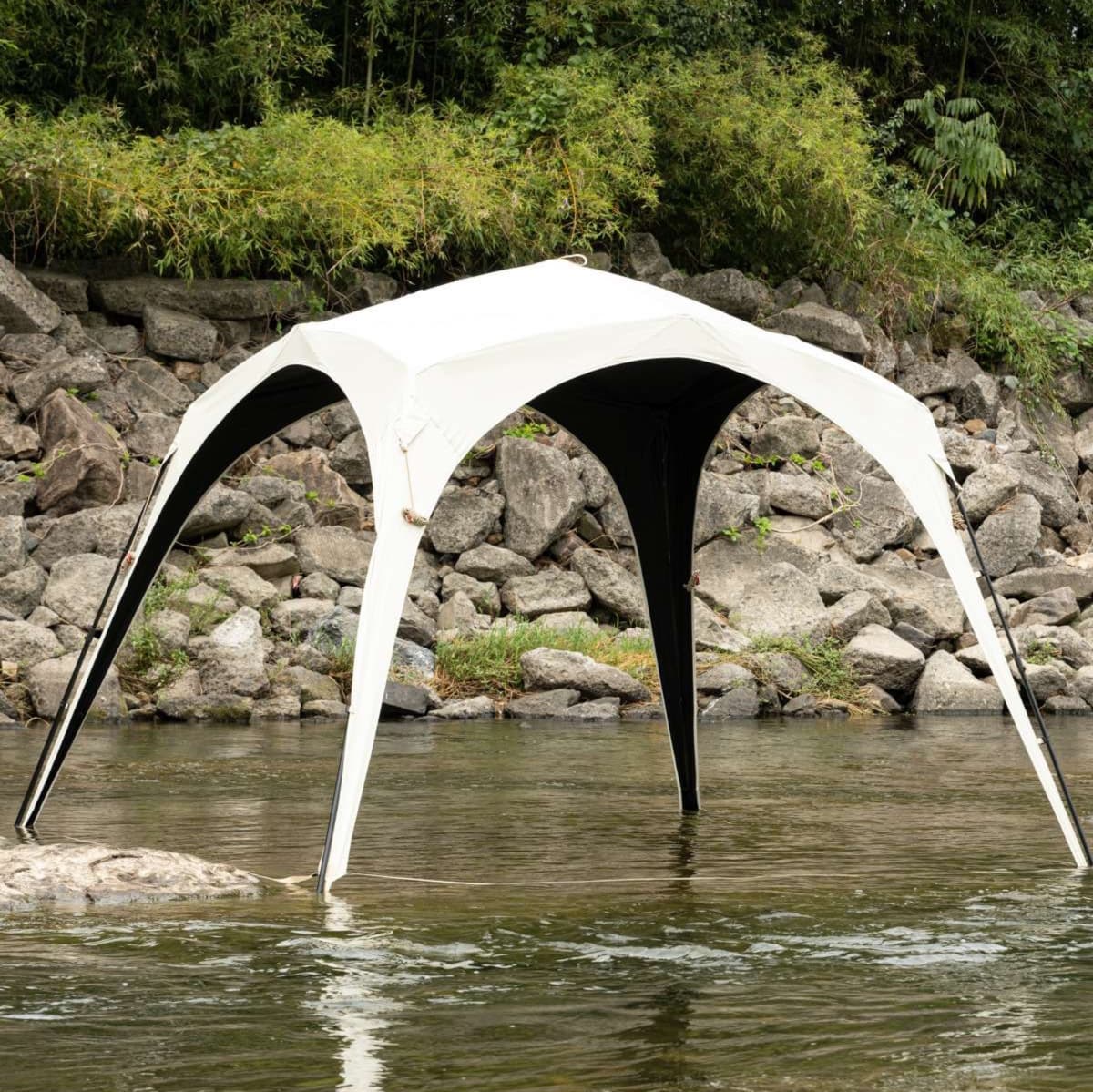 キャンプ用品 涼風シェード 多目的アーチテント