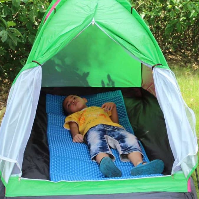 キャンプ用品 折りたたみ式キャンプ用快眠マット