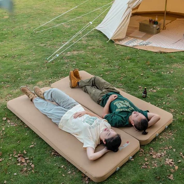 キャンプ用品 ふかふか快眠アウトドアマット
