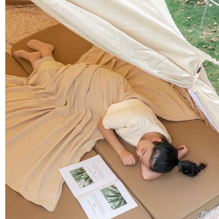 キャンプ用品 ふかふか快眠アウトドアマット