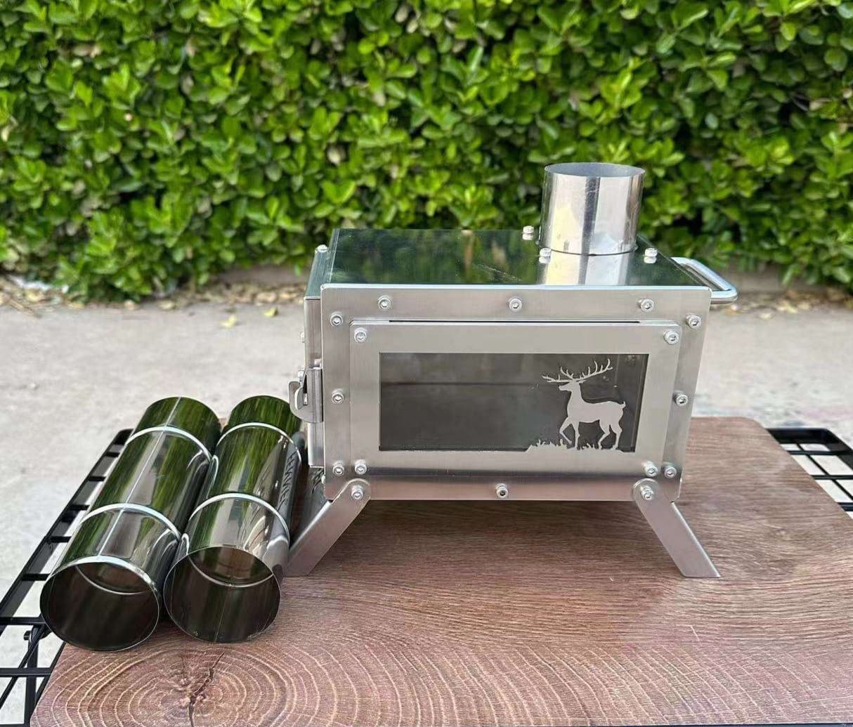 キャンプ用品 キャンプ用コンパクト薪ストーブ
