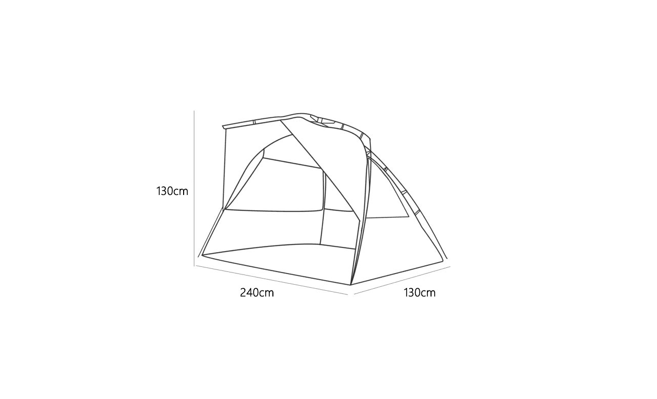 キャンプ用品 山岳遠征用多機能シェルター
