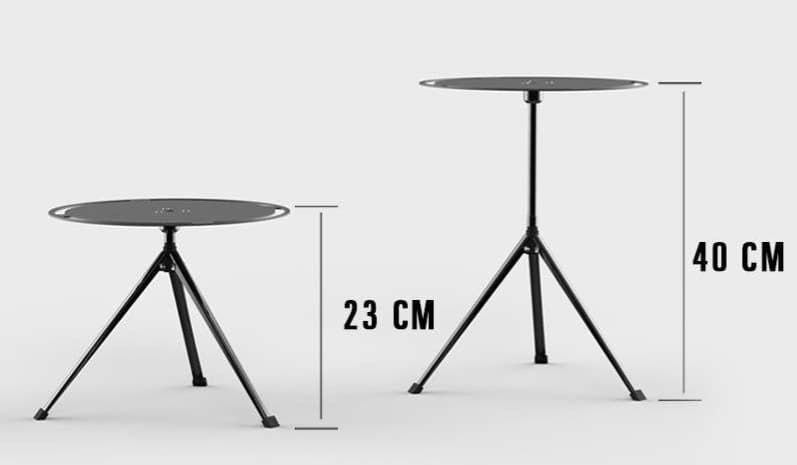 キャンプ用品 多機能キャンプサイドテーブルランプスタンド