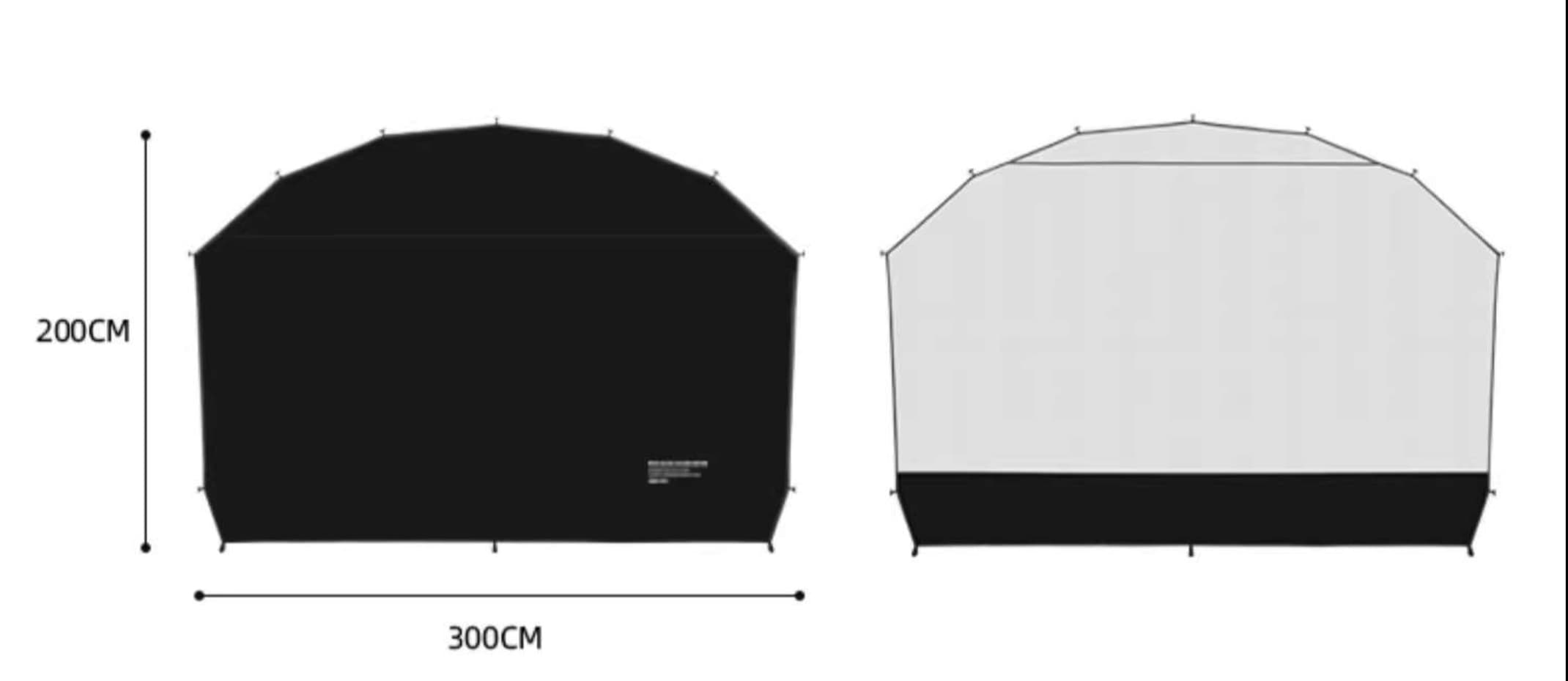 キャンプ用品 快適アウトドアドームテント
