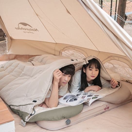 キャンプ用品 ふわもこ快眠寝袋