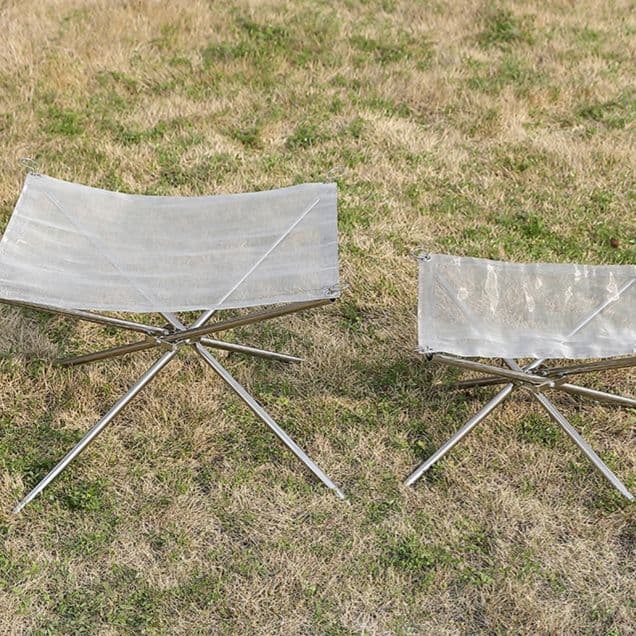 キャンプ用品 野遊び焚火プレート