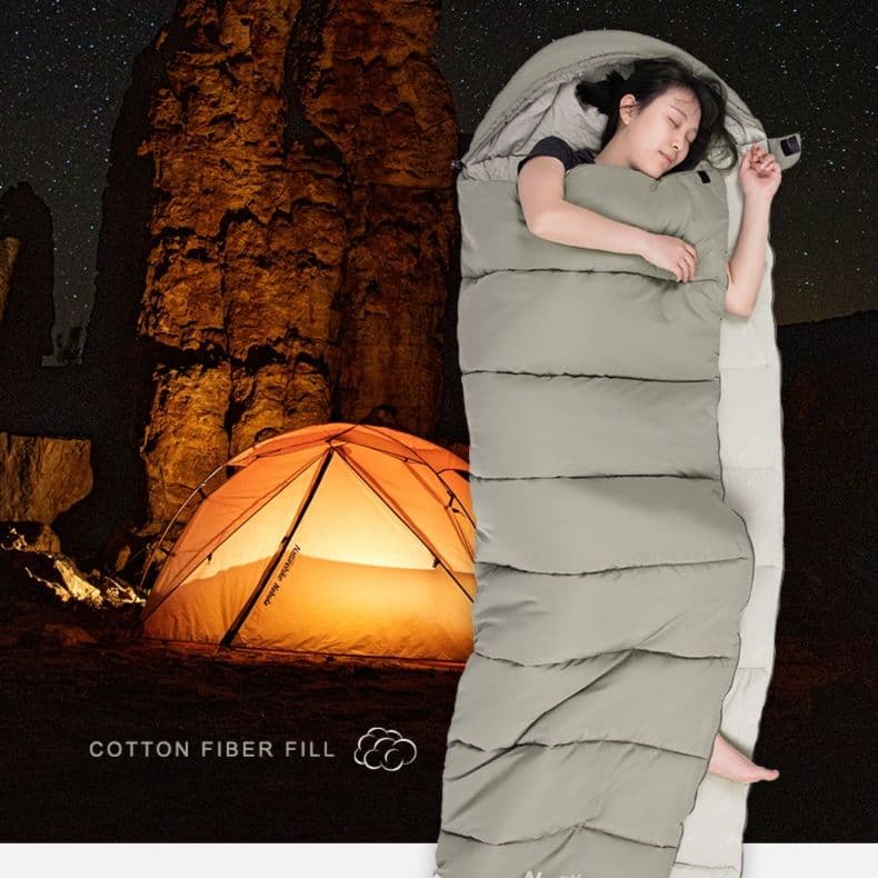 キャンプ用品 ふんわり包む快眠寝袋