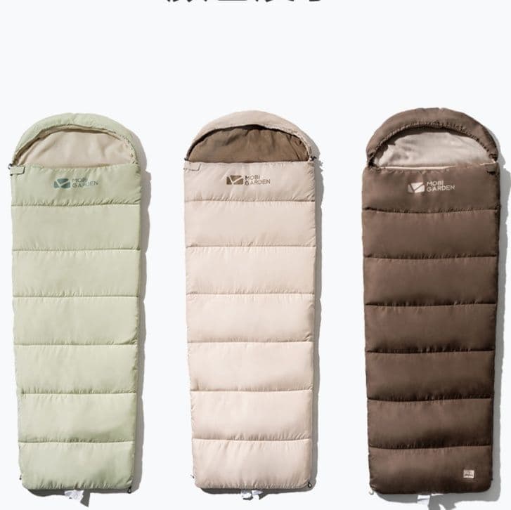 キャンプ用品 ふんわり暖か 連結可能寝袋