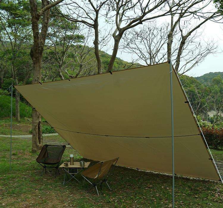 キャンプ用品 多機能アウトドア用防水タープ