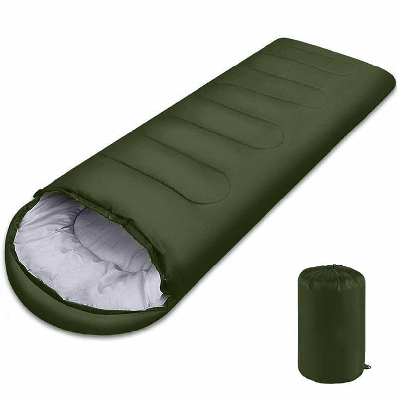キャンプ用品 封筒型コンパクト収納寝袋