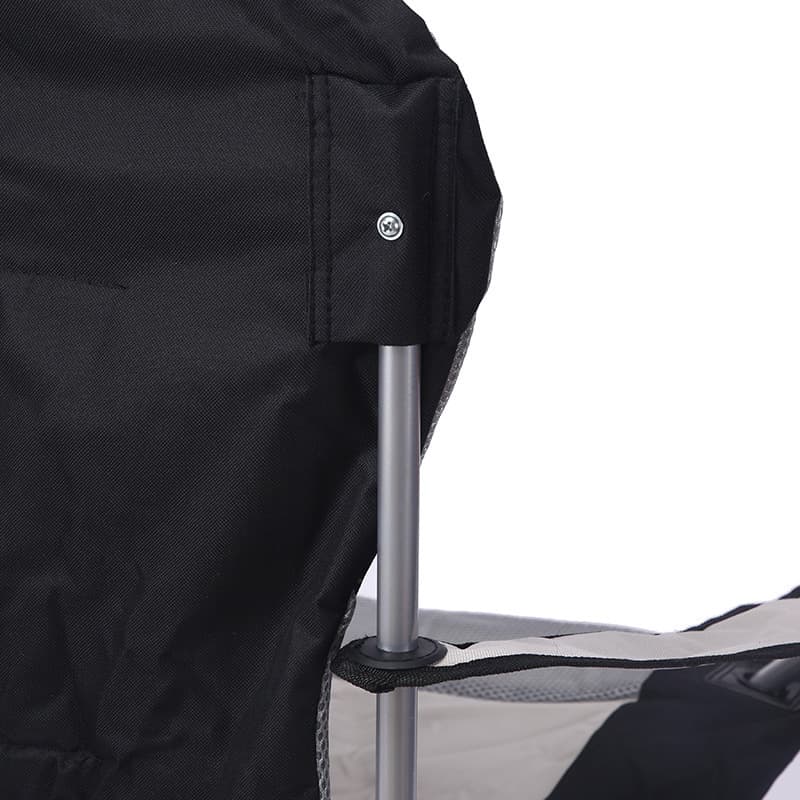 キャンプ用品 収納式肘掛け付き折りたたみアウトドアチェア