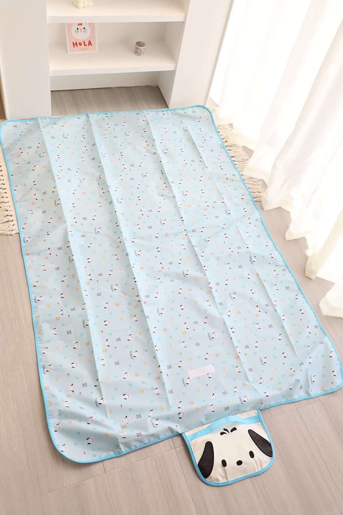 キャンプ用品 かわいい動物柄の折りたたみキャンプマット