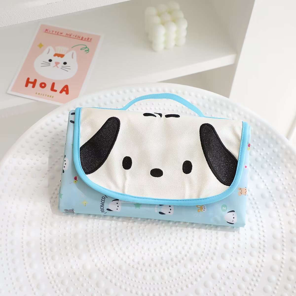 キャンプ用品 かわいい動物柄の折りたたみキャンプマット