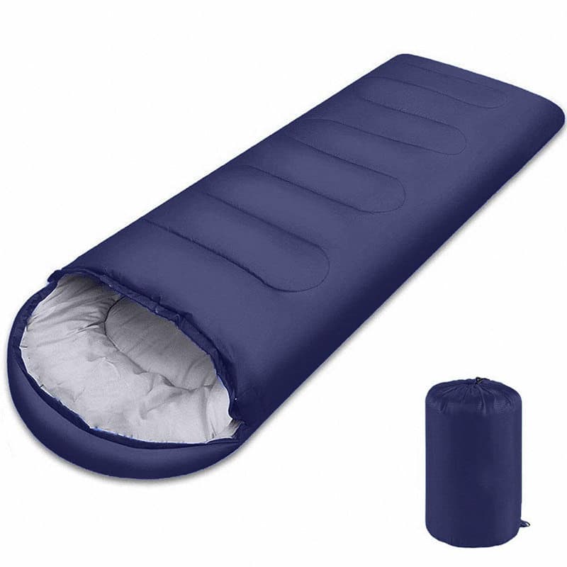 キャンプ用品 封筒型コンパクト収納寝袋