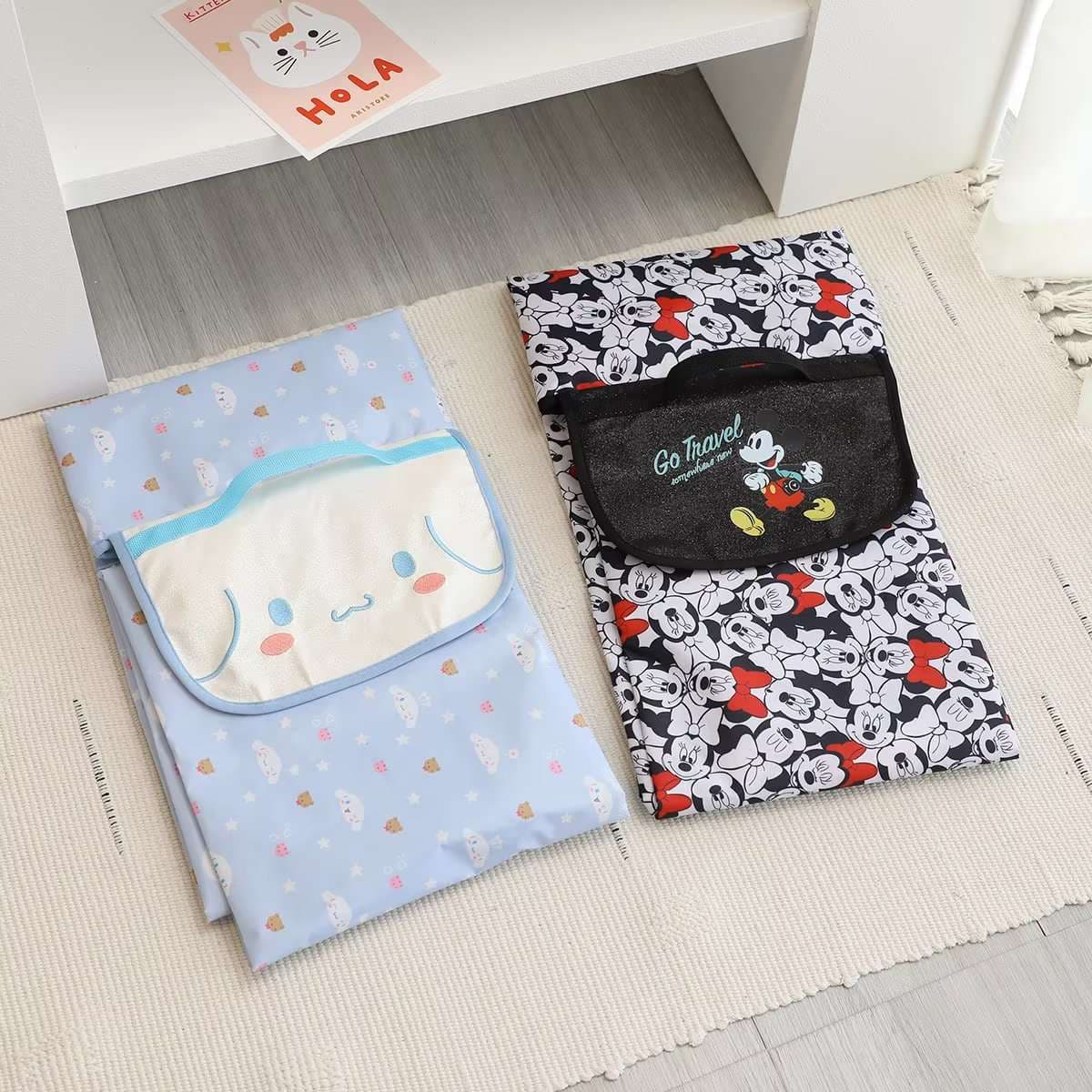 キャンプ用品 かわいい動物柄の折りたたみキャンプマット